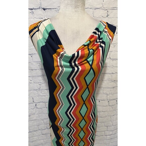 Egerie Paris Colorful Sleeveless Dress S/M - Picture 2 of 7